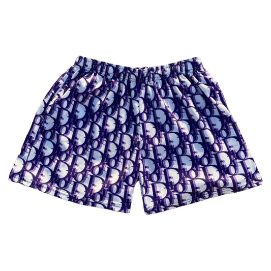 MONOGRAM SHORT PURPLE