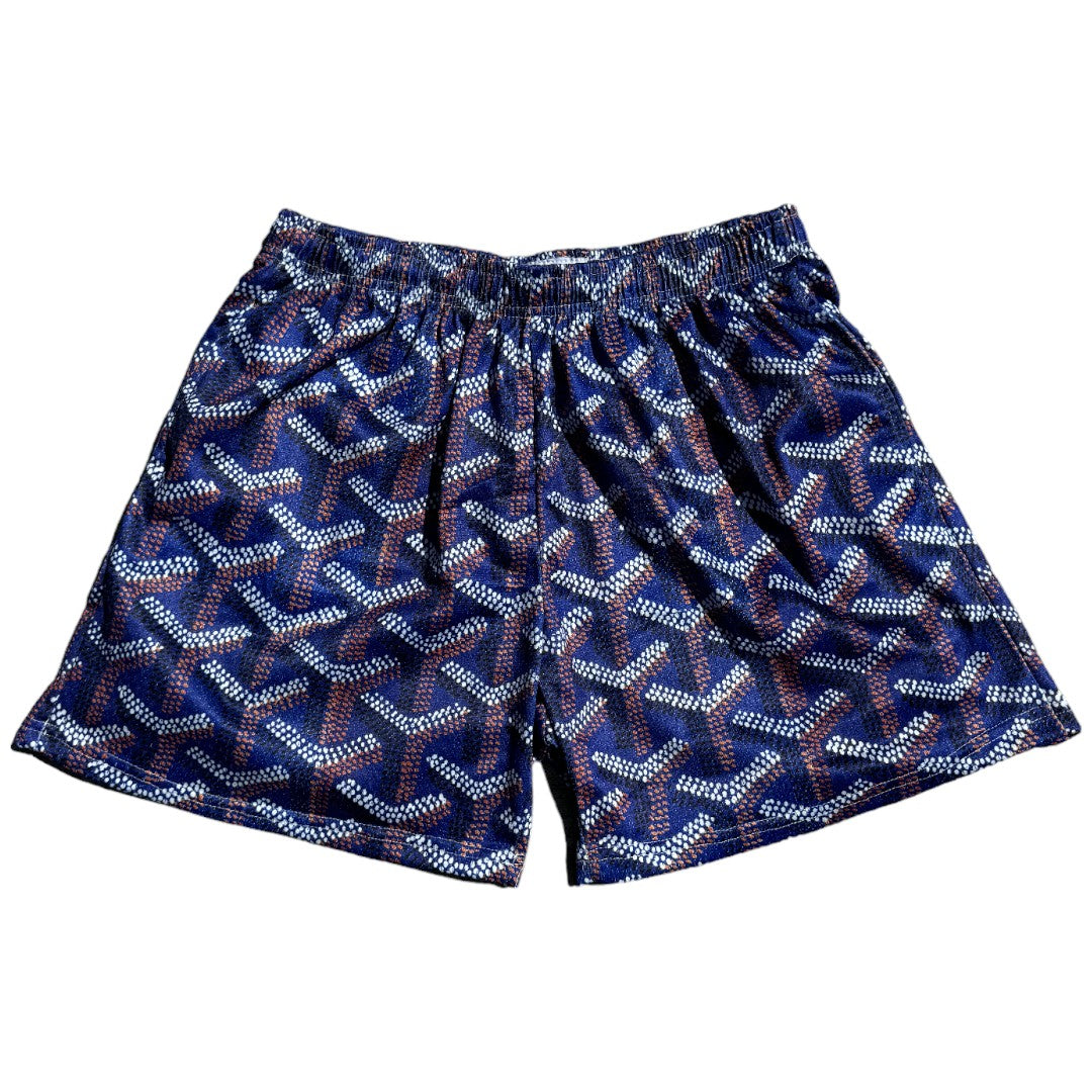 PATTERN SHORT PURPLE