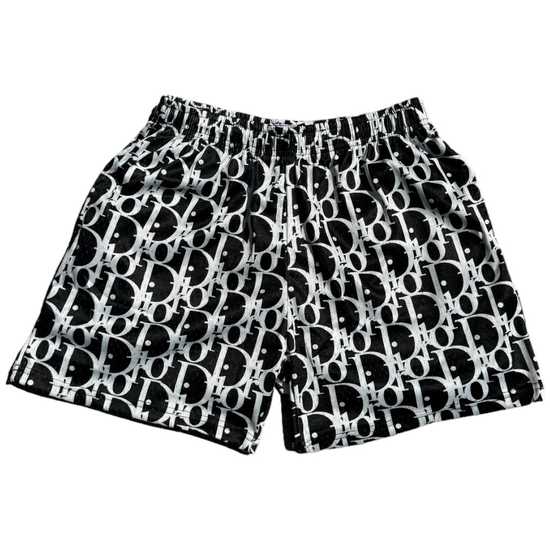 MONOGRAM SHORT BLACK