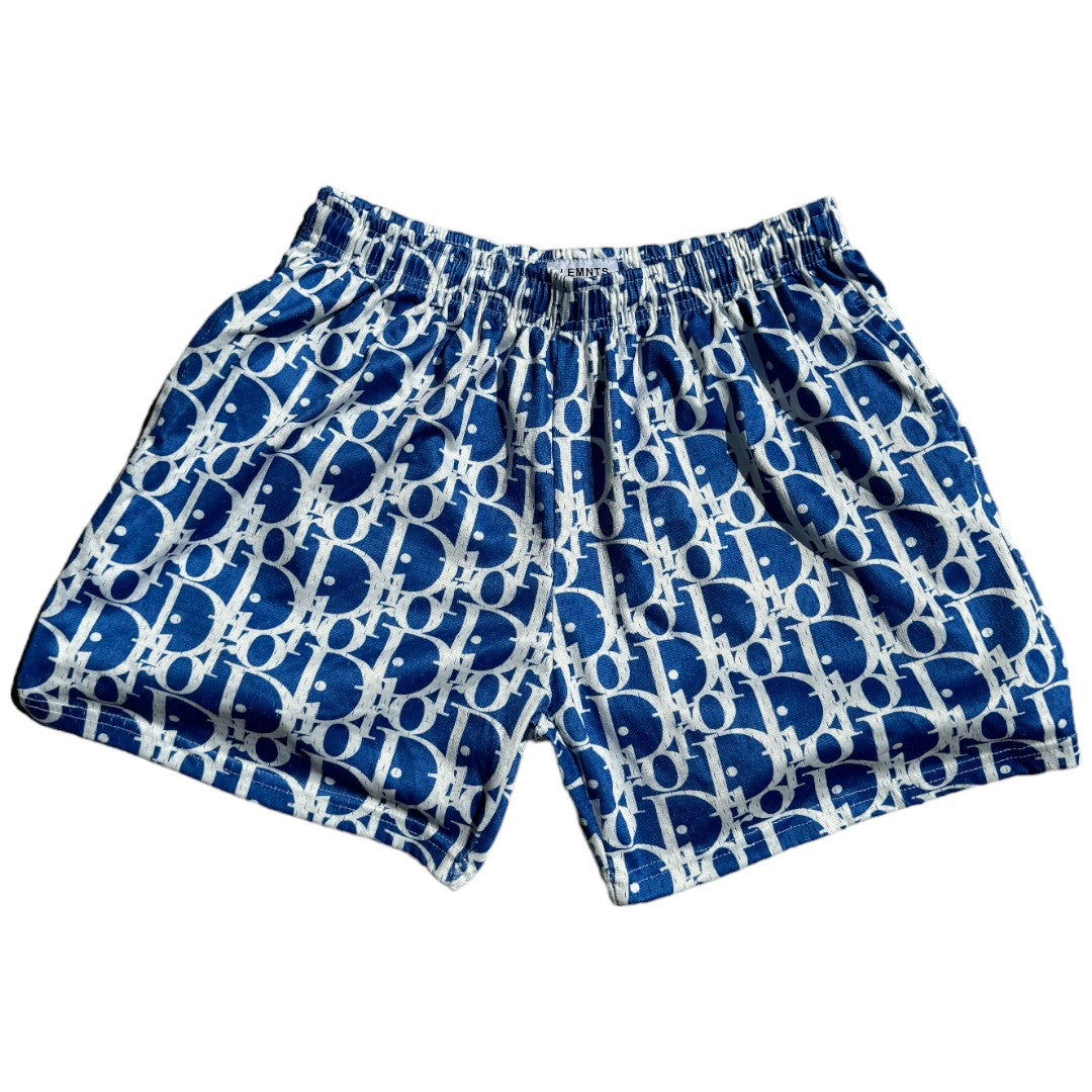 MONOGRAM SHORT BLUE